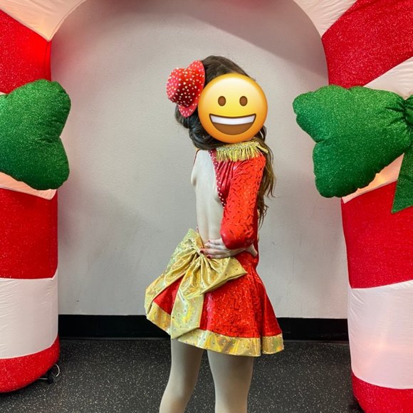 Custom Christmas show performance dress Nutcracker Toy Soldier Figure skating - Picture 5 of 6